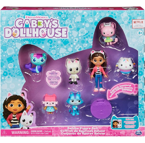 Gabby's Dollhouse Set 7 Figuras Deluxe 36204