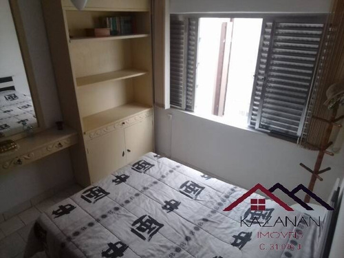 Imagem 6 de 15 de Apartamento 1 Dormitório - Vista Mar - Gonzaga Santos - 1649