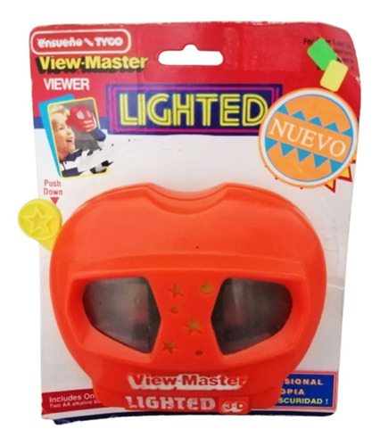 Viewmaster Lighted 3-d Con Un Disco, De 1992 (Usado)