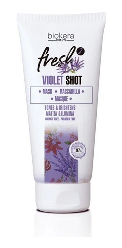 Salerm Mascara Violeta Shot Matizante Blancos Rubios, Vegano