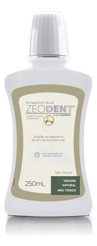 comprar Zeodent Enxaguante Bucal 250ml A Base De Zeólita