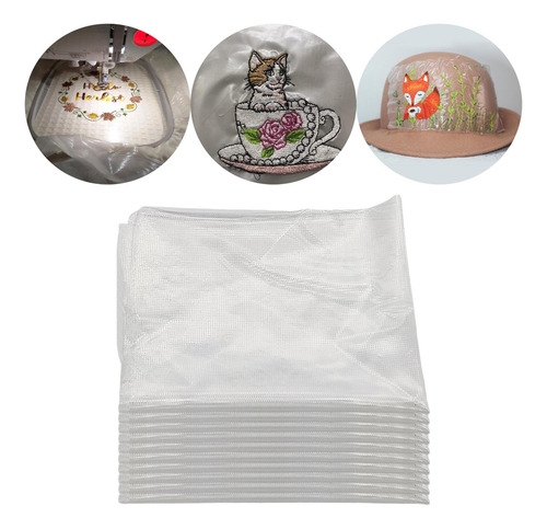 Juego De 100 Estabilizadores De Bordado Solubles En Agua A