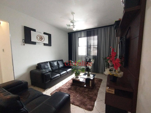 Imagem 2 de 19 de Apartamento Com 1 Dormitório À Venda, 72 M² Por R$ 220.000,00 - Itararé - São Vicente/sp - Ap0670