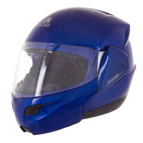 Capacete Pro Tork Attack Solid Tamanho Do Capacete 56 Cor Azul