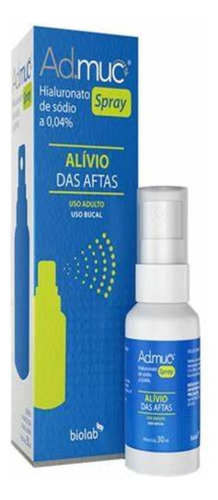 Ad-muc Antisséptico Bucal Spray 30ml