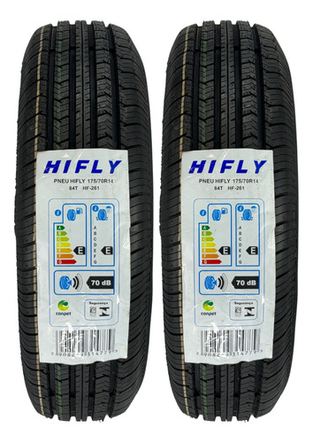 Kit 04 Pneus 175/70r14 84t Hifly Hf261 T