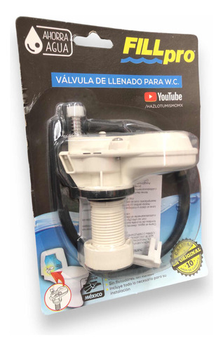 Válvula Llenado Tanque Sanitario Baño Wc Fill Pro Universal