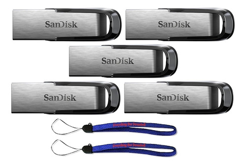 Sandisk Ultra Flair Usb (paquete De 5) 3.0 Unidad Flash De 6