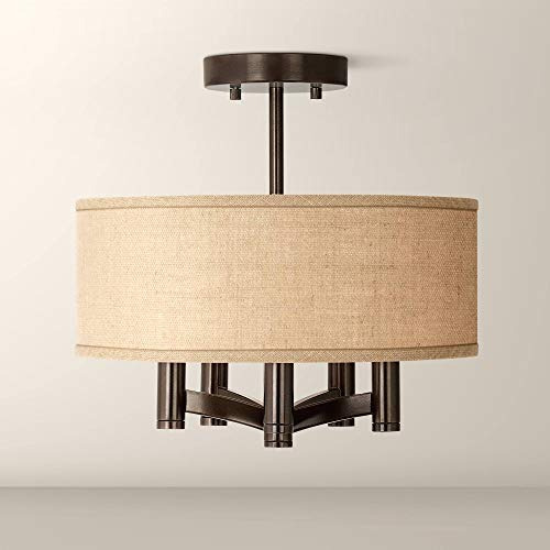 Ava Modern Close To Ceiling Light Accesorio De Montaje Semi 