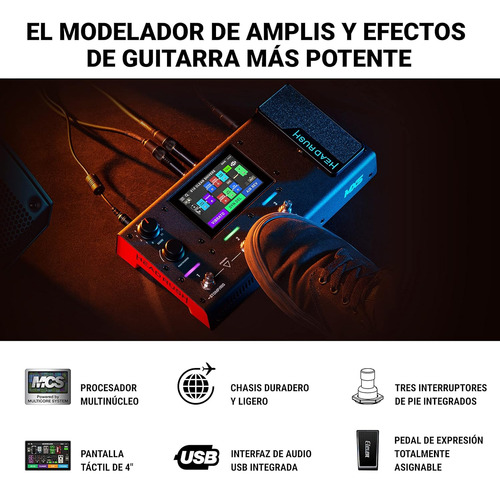 Headrush Mx5 - Procesador De Modelado De Amplis Y Efectos