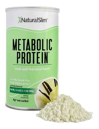 Natural Slim Metabolic Protein Sabor Vainilla 500gr