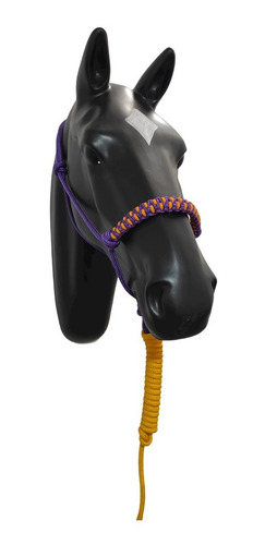 Imagen 2 de 4 de Bozal De Soga Nautica Hociquera Reforzada Caballo Jaleña