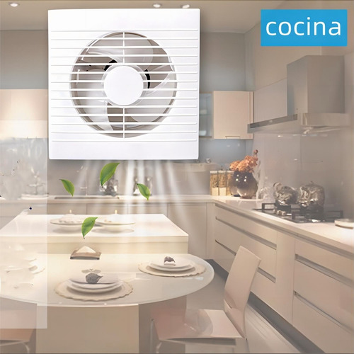 Ventilador Extractor De Aire Para Baño Cocina 6"