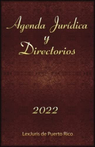 Libro: Agenda Jurídica Y Directorios: Agenda Jurídica, Dir