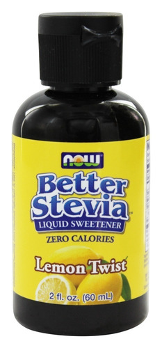 Now Foods Mejor Stevia Extracto Líquido Toque De Limón 2