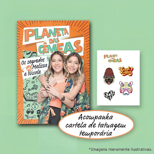 Planeta Das Gêmeas: Os Segredos De Melissa E Nicole + Bri..., De Melissa E Nicole. Editora Alto Astral Em Português