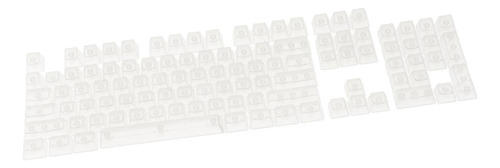 Keycaps De 104 Teclas Diy Totalmente Transparente