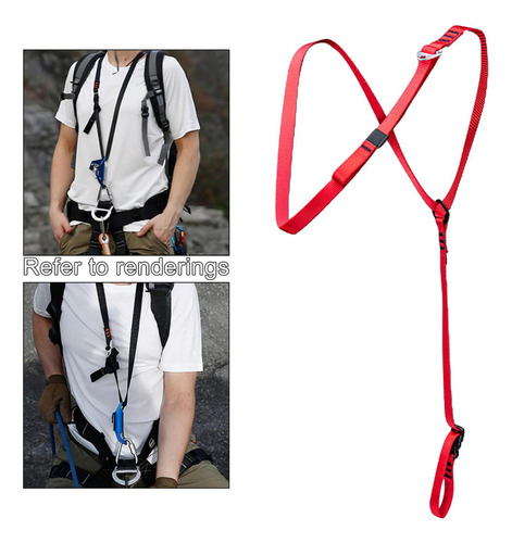 Eslinga De Pecho De Escalada Ajustable Eslinga De Malla Para