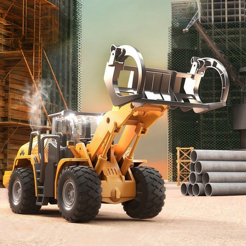 Modelo De Coche De Ingeniería Para Niños Con Spray Y Luces