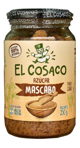 Azucar Mascabo Sin Refinar 100% Integral El Cosaco X 250g