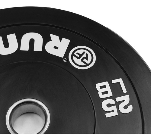 Discos Runfit Pro Bumper Plate 25lbs Gym Crossfit