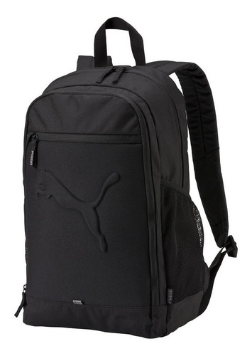 Mochila Puma Plus Buzz Black Color Negro