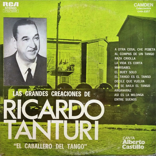 Ricardo Tanturi - Las Grandes Creaciones Disco Lp