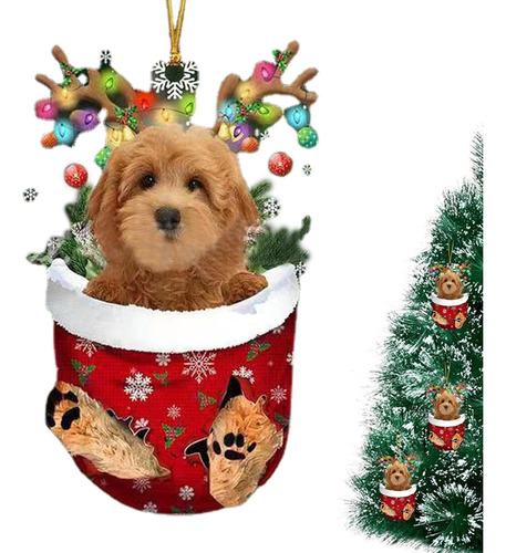 Adorno Para Árbol De Navidad Colgante De Cachorro