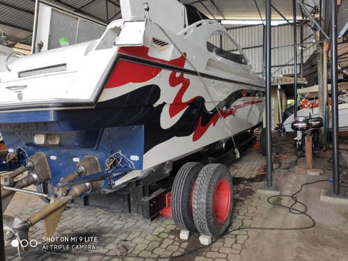 Lacha Intermarine Excalibur 45 C/ 2 Caterpillar Ano 1996