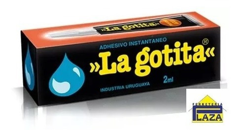 La Gotita Pegamento Adhesivo Instantáneo Poxipol 2 Ml