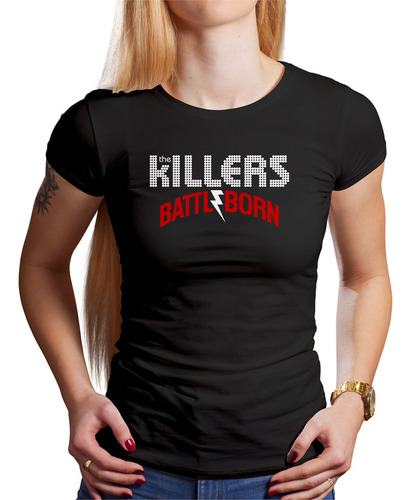 Polo Dama The Killers (d1192 Boleto.store)