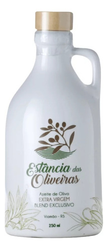 Azeite de oliva extra virgem blend Estância das Oliveiras cerâmica 250ml