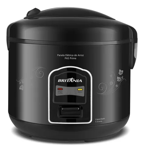 Panela De Arroz Britânia Pa5 Prime Preta Preto 127v
