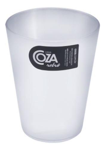 Zumo de refresco Casual Cup, 200 ml, retro, cristal