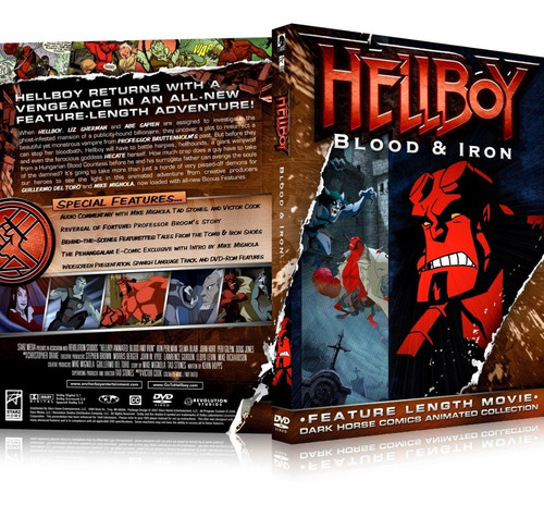 Hellboy 2004 - 2024 === 4 Filmes + 2 Animações ===