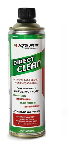 Direct Clean Injeção Direta 500ml Koube Teste
