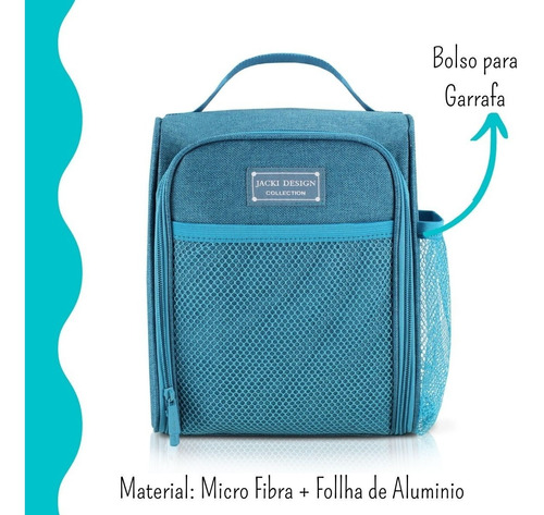 Imagem 4 de 7 de Bolsa Térmica Marmita Lancheira Fitiness Trabalho Escola