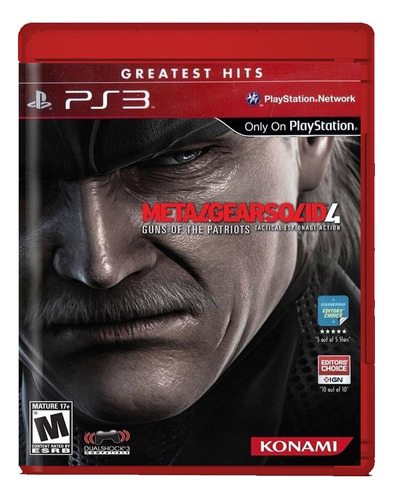 Metal Gear Solid 4 Standard Edition Mídia Física Seminovo (Recondicionado)