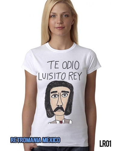 Blusa Te Odio Luisito Rey Cuello V $230