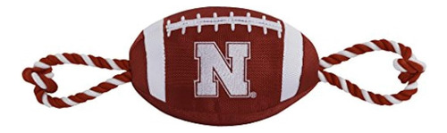 Pet First Ncaa Nebraska Cornhuskers Football Dog Toy, Materi