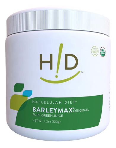 Hallelujah Diet Organic Barleymax - Polvo De Jugo De Hierba