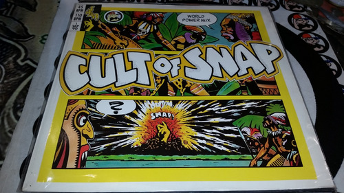 Snap Cult Of Snap (world Power Mix) Vinilo Maxi Uk 1990 Hit