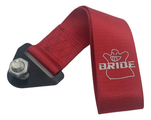 Cinta Correa Gancho Remolque Ó Arrastre Tow Strap Bride Rojo