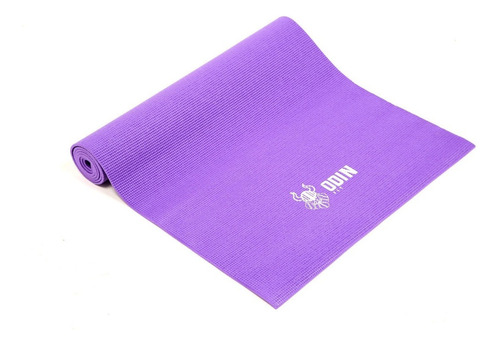 Colchonete Tapete Yoga Pvc Ginástica Pilates Odin Fit - 5mm Cor Roxo