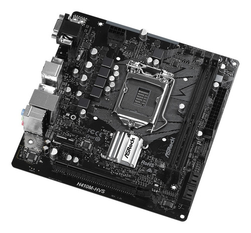 Placa Asrock H410m-hvs 2 Ddr4 Lga 1200 Pc Case Mainboard