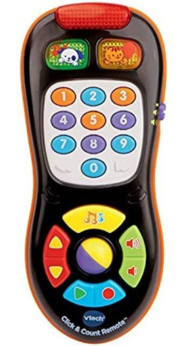 Vtech Click And Count Mando A Distancia, Color Negro