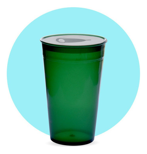 Vaso Esterilizador Universal Para Copa Menstrual - Verde
