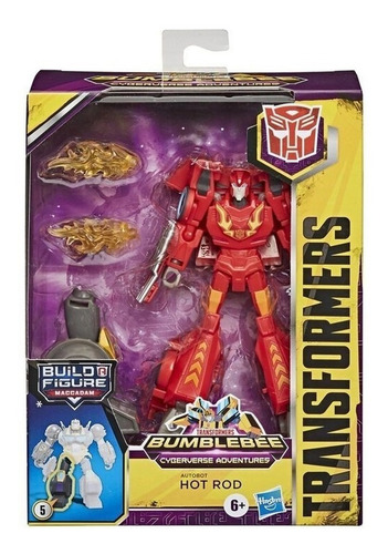 Transformers Cyberverse Deluxe Figura Hot Rod