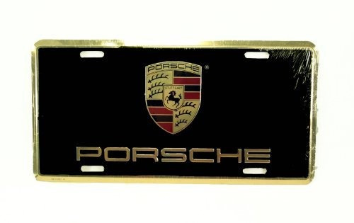 Cresta De Placa Personalizada Para Porsche