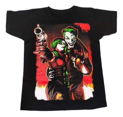 Camiseta Wason Con Harley Queen, Joker Cómics De Colección. 